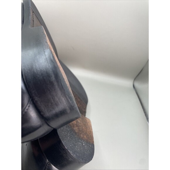 Bruno Magli Branson Oxford Mens 10.5 M Black Leather Cap Toe Lace Up M0032